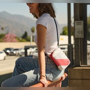 Rareform Sydney Sling Bag. Red & white
NWOT